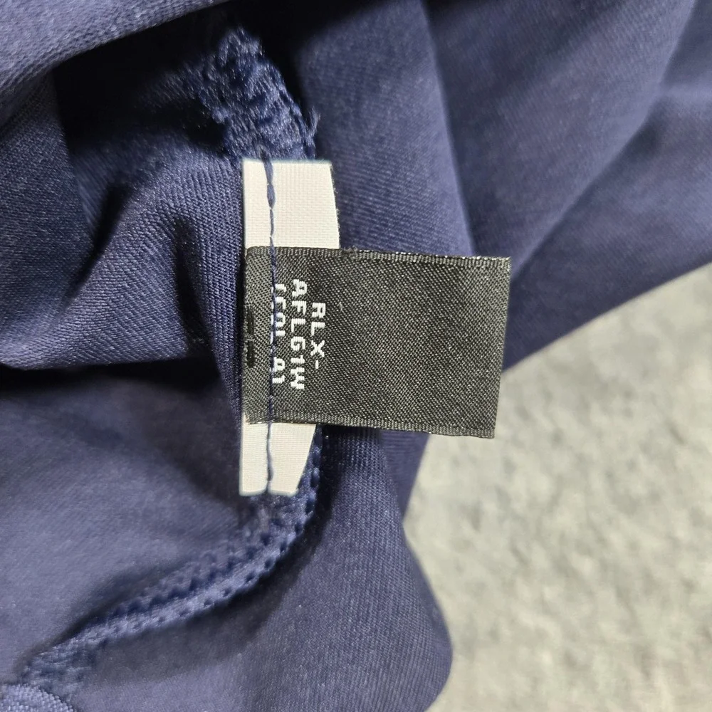 RLX Ralph Lauren Shirt Mens Large Blue Golf 122nd US Open The Country Club